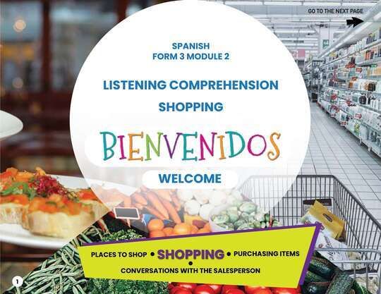 Spanish Form 3 Module 2