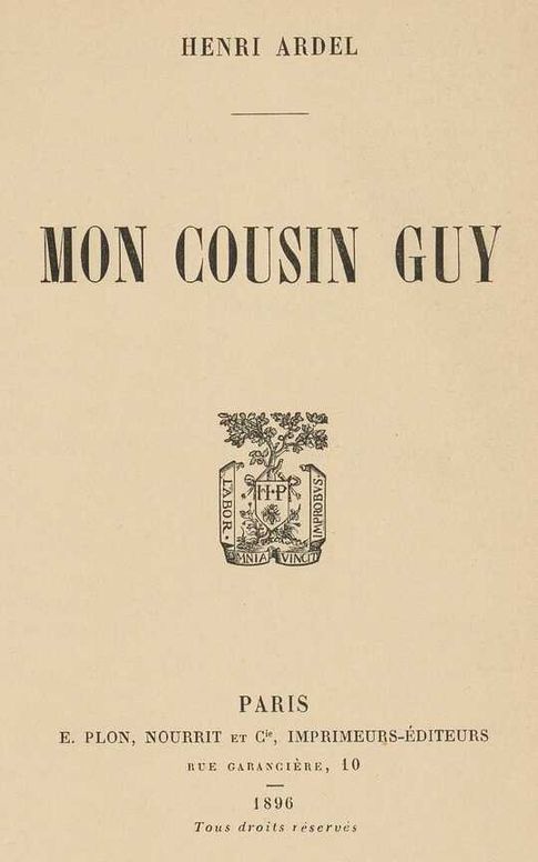 Mon cousin Guy