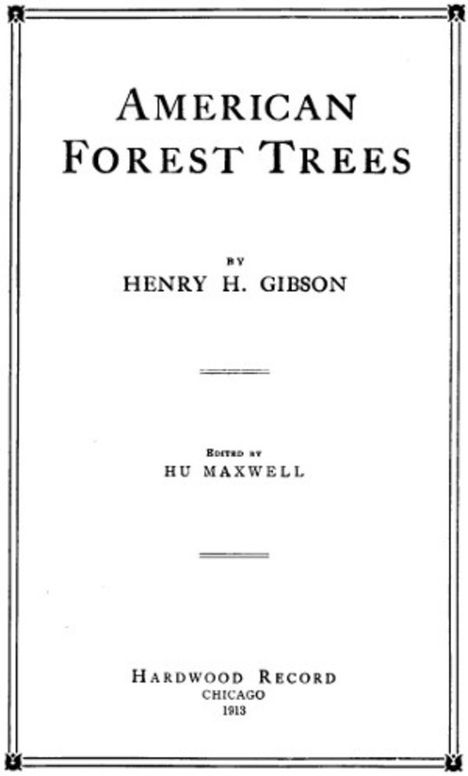American Forest Trees