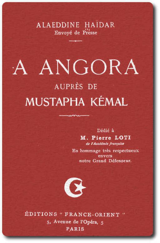 A Angora aupres de Mustafa Kemal