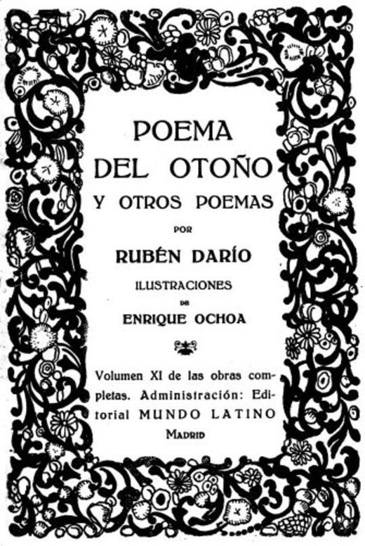 Poema del Otoño y otros poemas Obras Completas Vol. XI