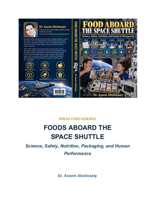 Food abroad the space shuttle