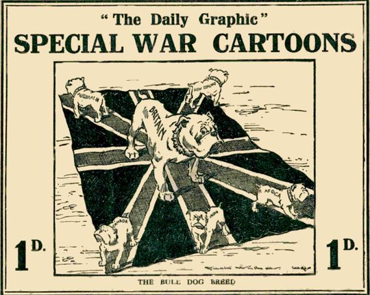 "The Daily Graphic" special war cartoons, no. 1