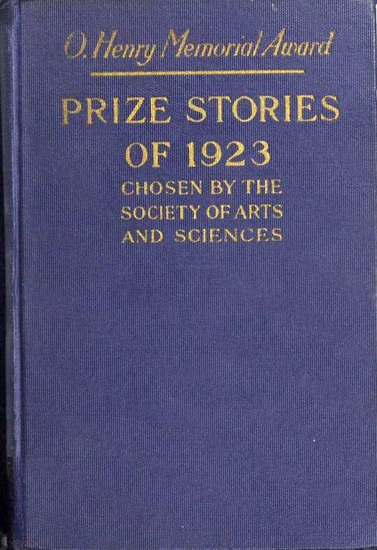 O. Henry memorial award prize stories of 1923