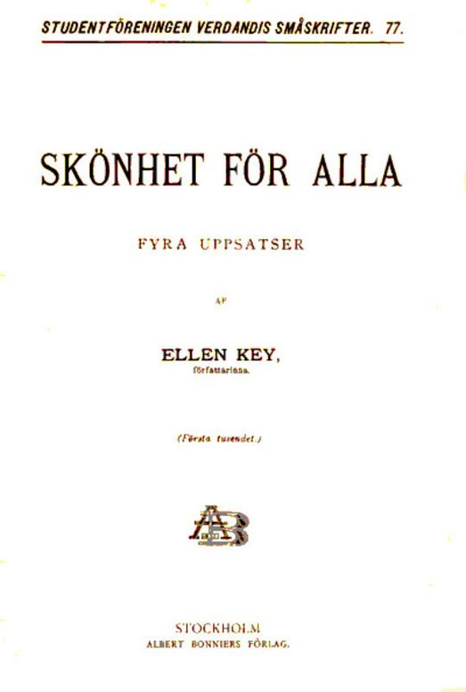 Skönhet för alla Fyra uppsatser