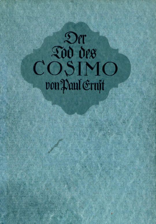 Der Tod des Cosimo