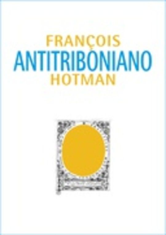 Antitriboniano o discurso sobre el estudio de las leyes