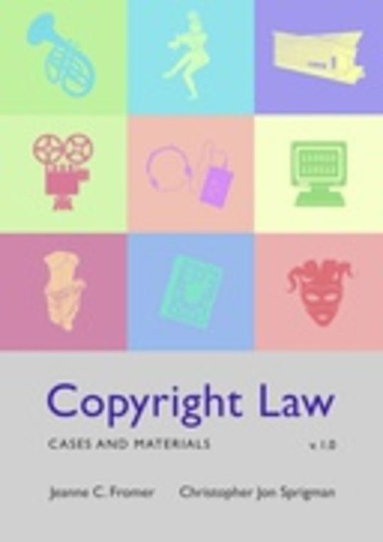 Copyright Law: Cases and Materials