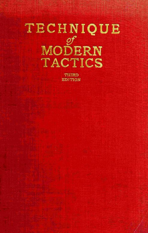 Technique of modern tactics