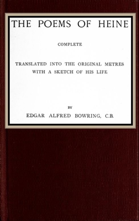 The poems of Heine; Complete