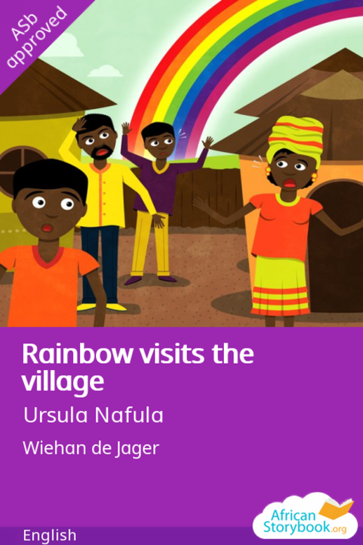 Rainbow visits the village