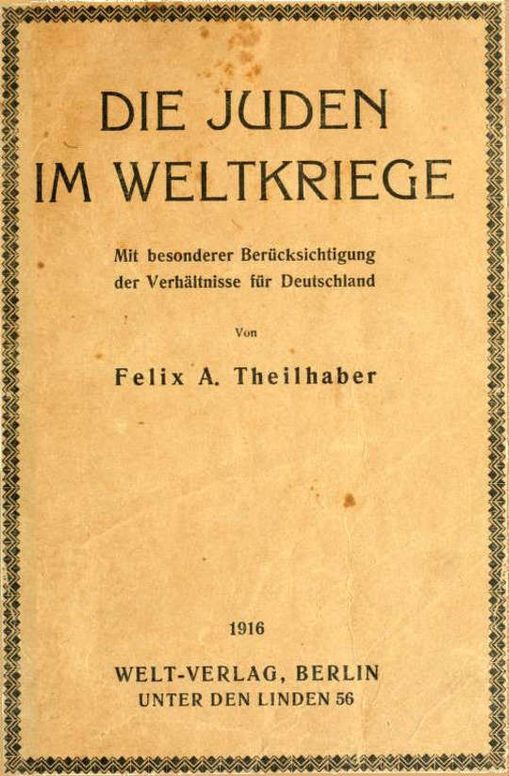 Die Juden Im Weltkriege