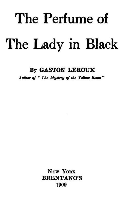 The perfume of the lady in black