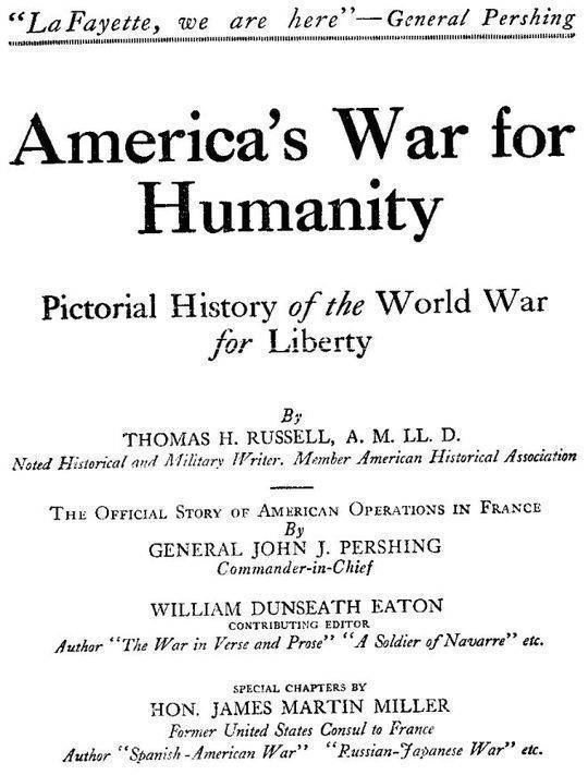 America's War for Humanity