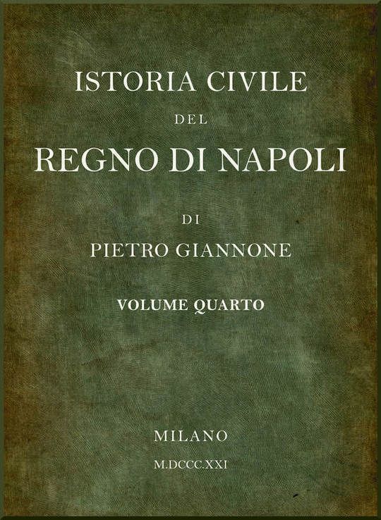 Istoria civile del Regno di Napoli, v. 4/9
