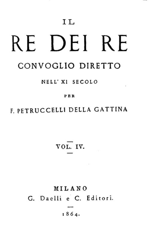 Il re dei re, vol. 4 (di 4) Convoglio diretto nell'XI secolo