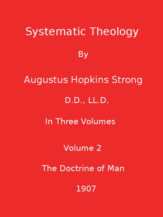 Systematic Theology (Volume 2 of 3)