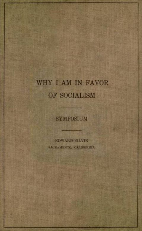 Why I am in favor of socialism
