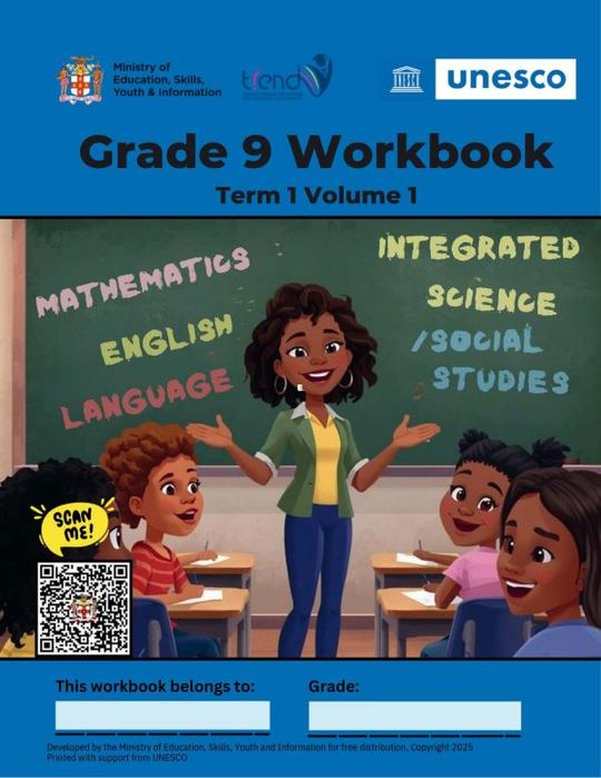 Grade 9 Workbook  Term 1 Volume 1