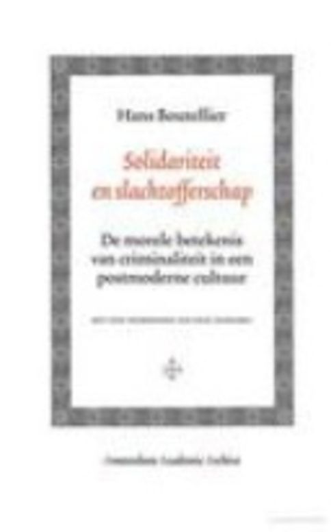 Solidariteit en Slachtofferschap