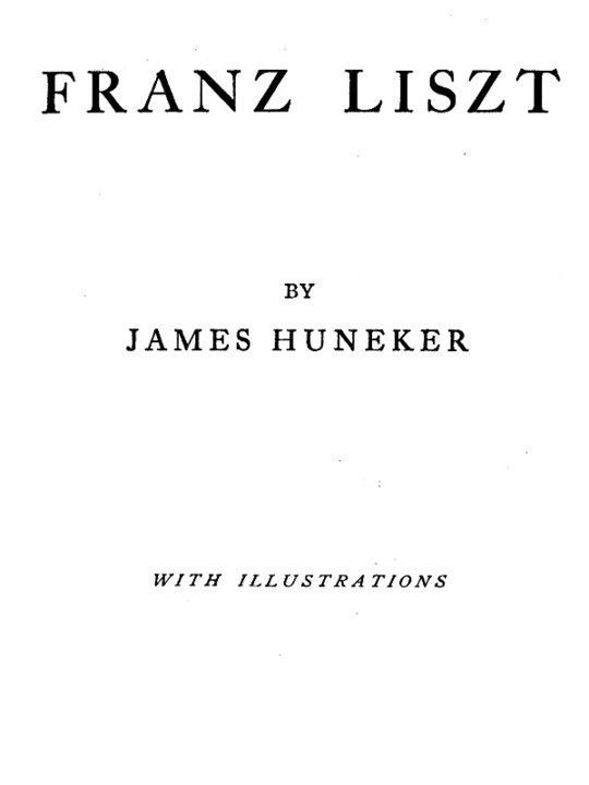 Franz Liszt