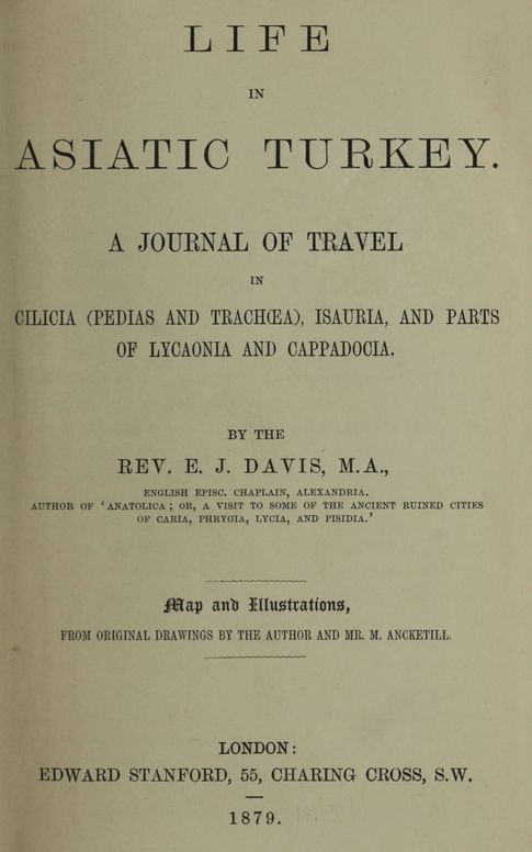 Life in Asiatic Turkey