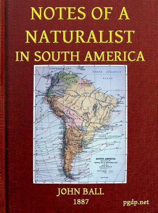 Notes of a naturalist in South America