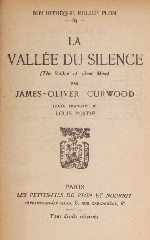La vallée du silence