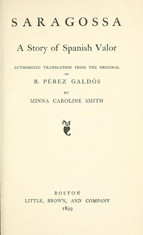 Saragossa A Story of Spanish Valor