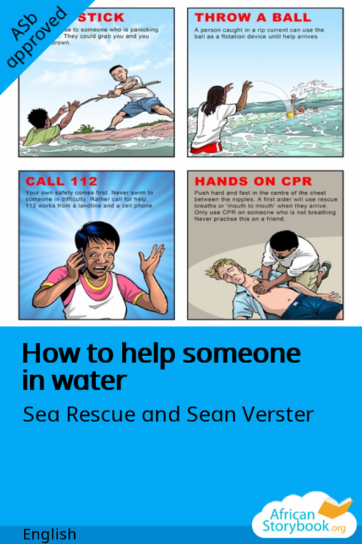 How to help someone in water