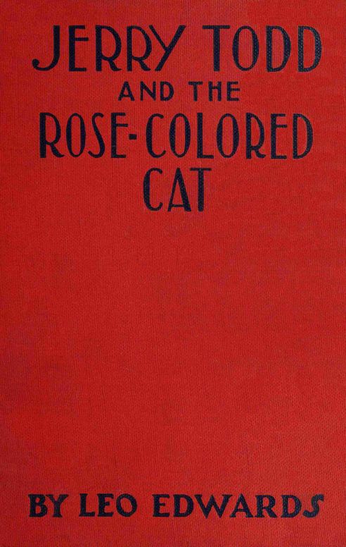 Jerry Todd and the rose-colored cat