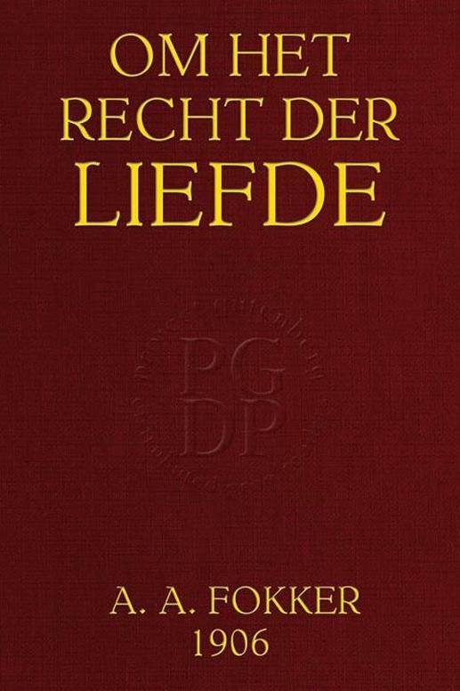Om het recht der liefde