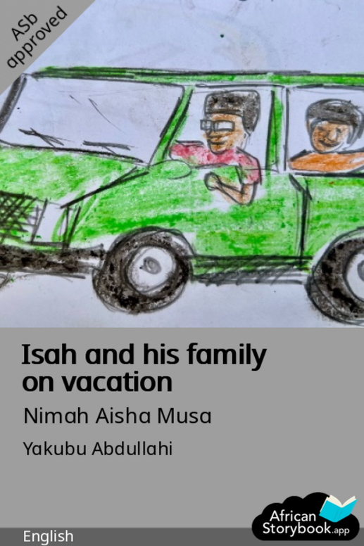 Isah and his family on vacation