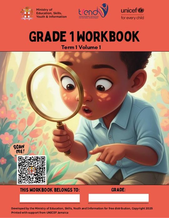 Grade 1 Learning Kit Workbook  Draft 3