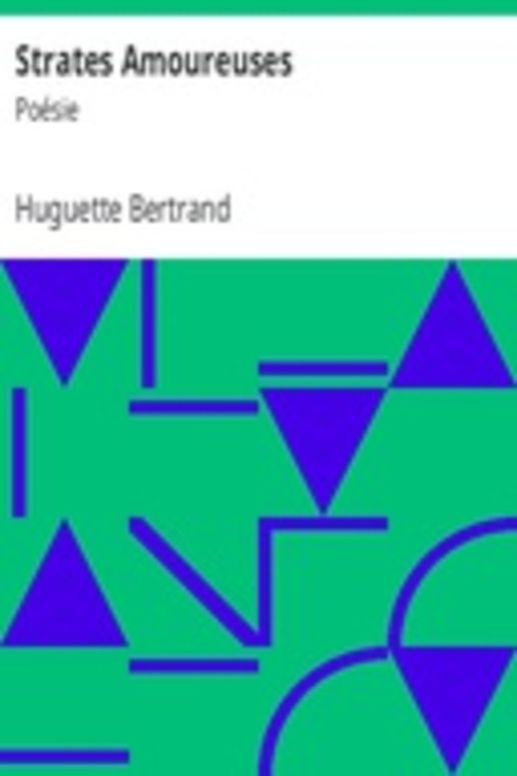 Strates Amoureuses: Poésie