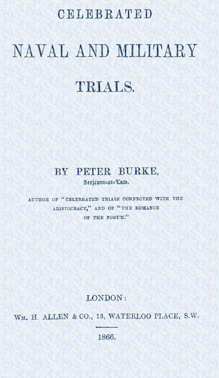 Celebrated naval and military trials