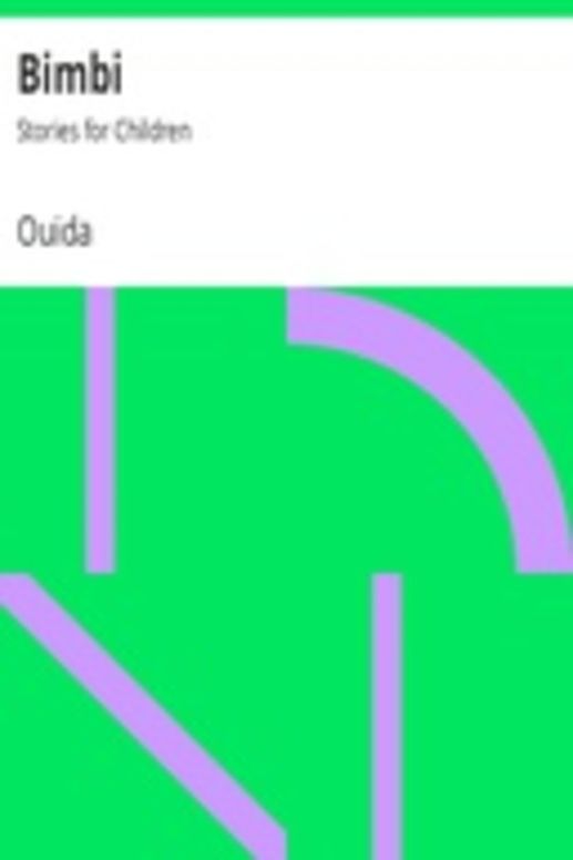 Bimbi: Stories for Children