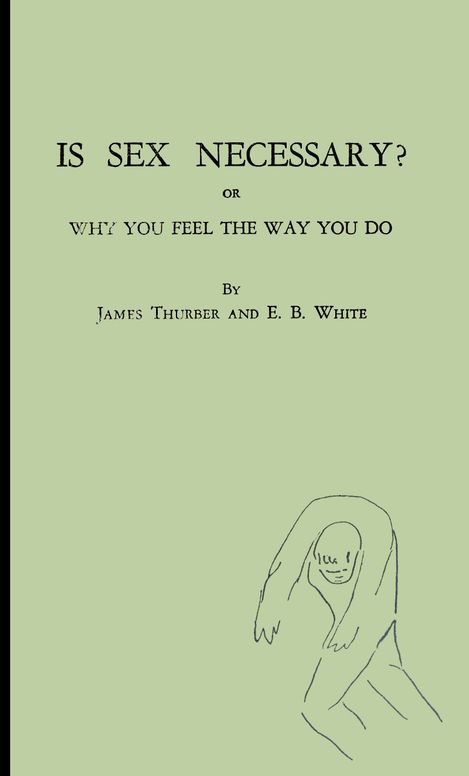 Is sex necessary?