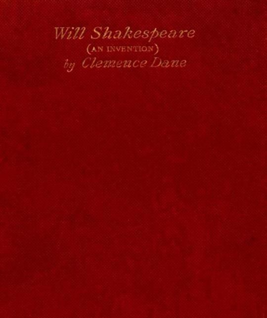 Will Shakespeare An Invention in Four Acts