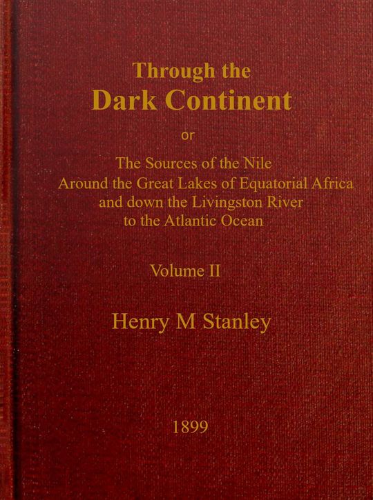 Through the Dark Continent, Vol. 2 (of 2)