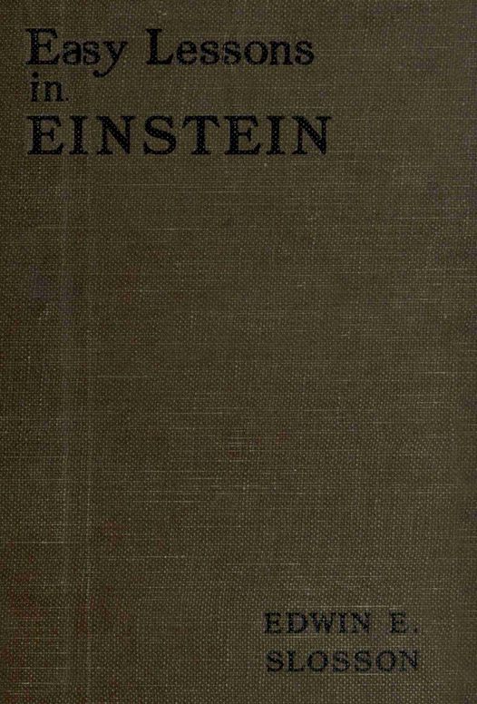 Easy lessons in Einstein