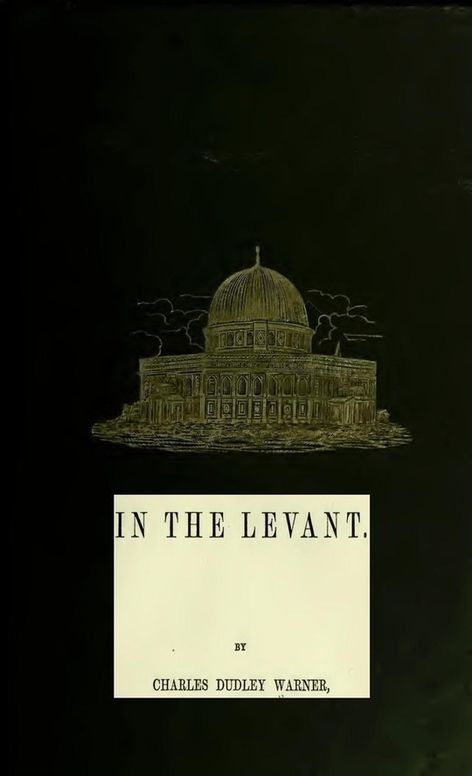 In The Levant Twenty Fifth Impression