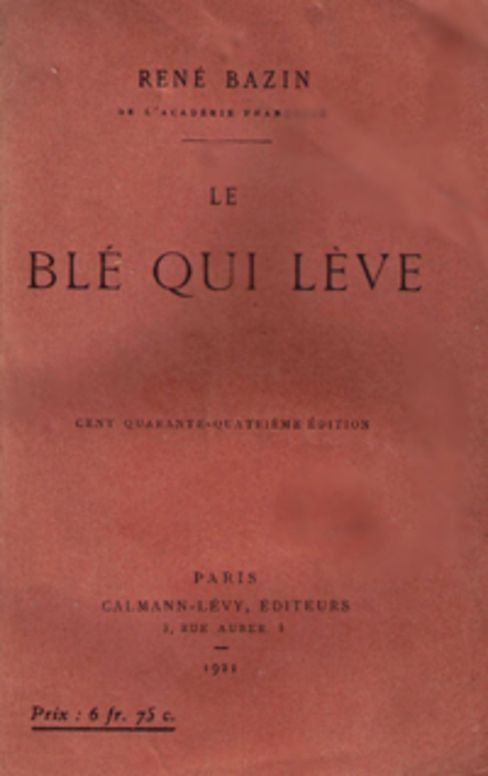 Le Blé qui lève