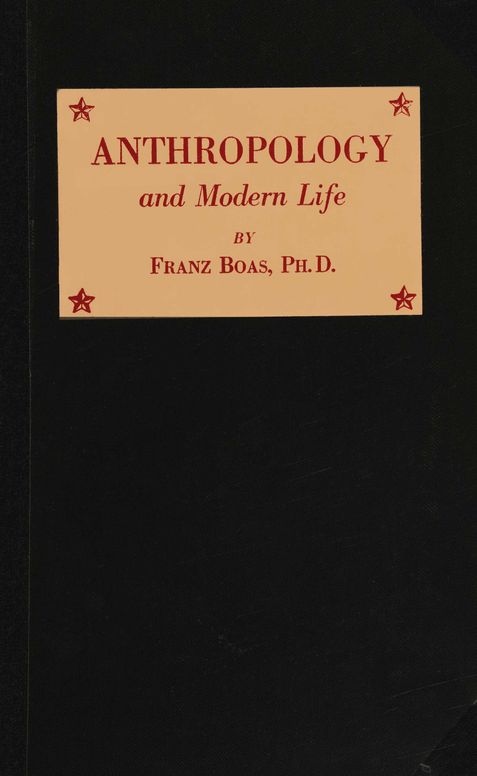 Anthropology and modern life