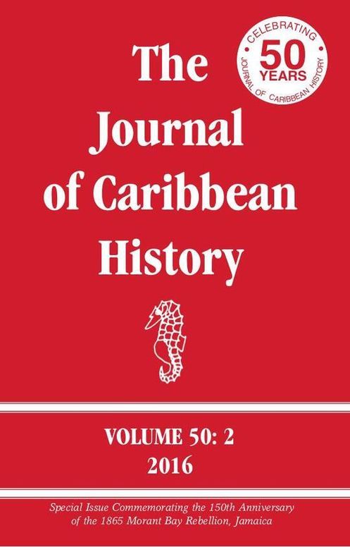 The Journal of Caribbean History Volume 50 Issue 2