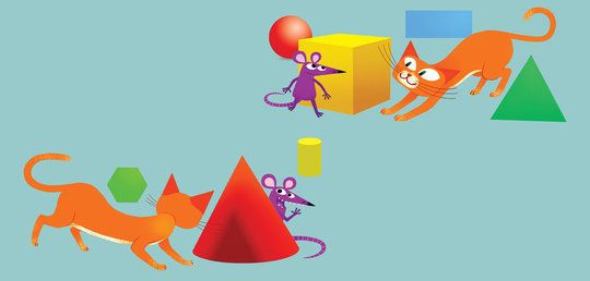 Cube Cat, Cone Cat