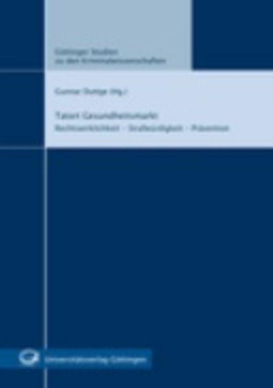 Tatort Gesundheitsmarkt