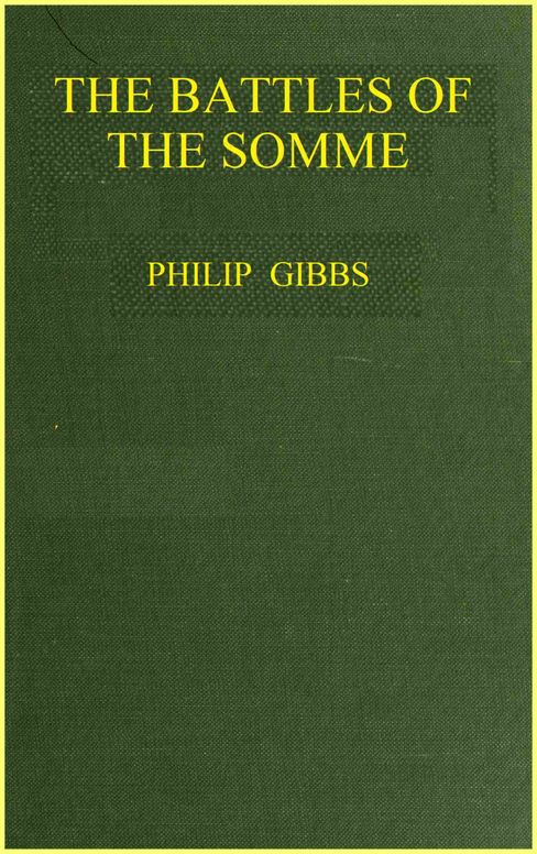 The Battle of the Somme