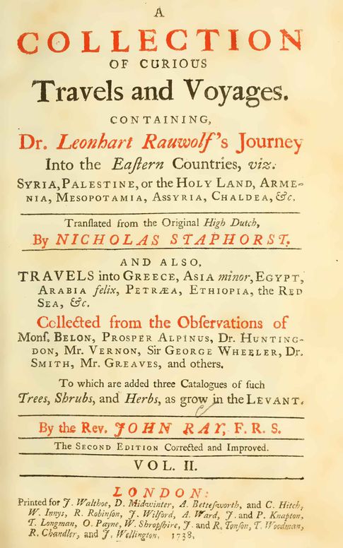 A collection of curious travels and voyages