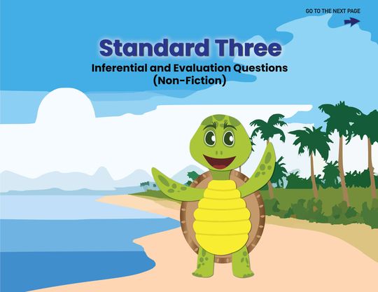 English Language: Standard 3